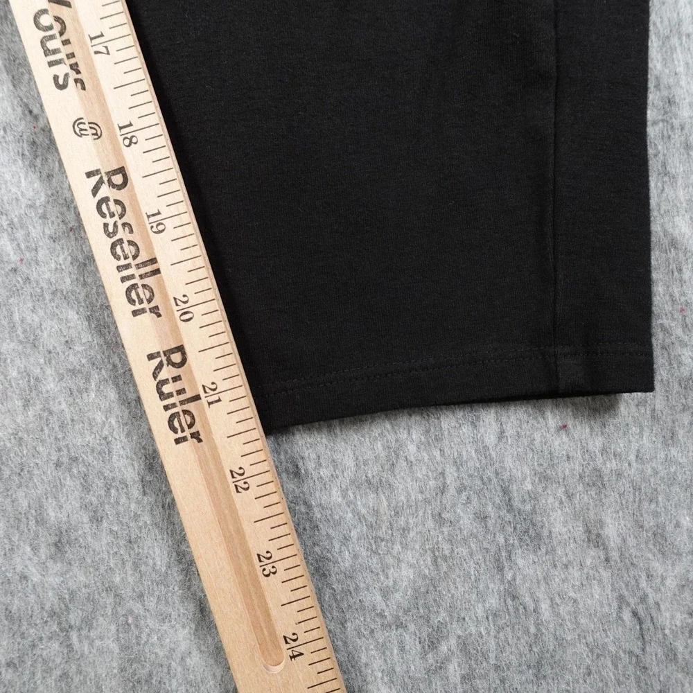 Torrid Leggings Women 3X Black Cropped Stretch Pockets Pull‎ On Comfort